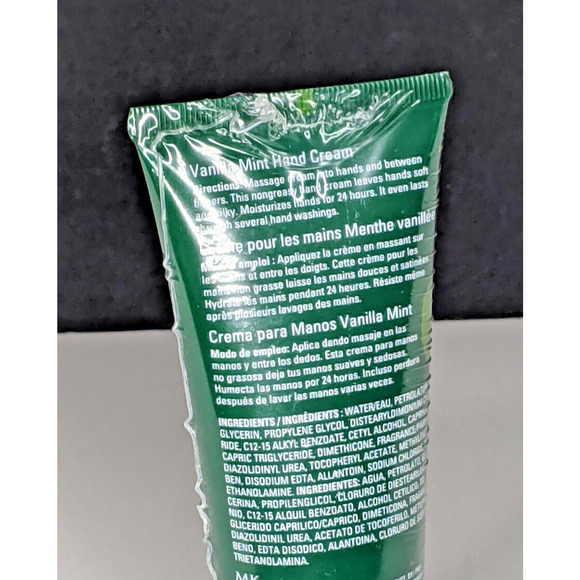 NEW Mary Kay VANILLA MINT Hand Cream 3 Fl. Oz. - Picture 3 of 4